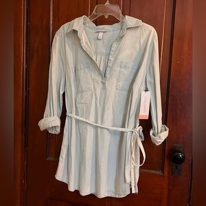 Light indigo Liz Lange for Target Large Maternity Top